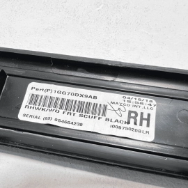 11-21 JEEP GRAND CHEROKEE 3.6L FRONT PASSENGER DOOR SILL SCUFF PLATE PANEL OEM