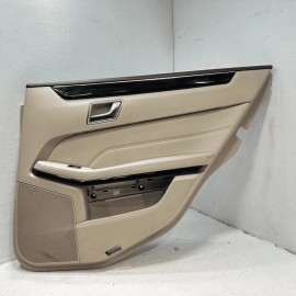 2014-16 MERCEDES E350 W212 REAR RIGHT PASSENGER SIDE DOOR PANEL TRIM COVER OEM