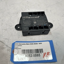 2010-2016 MERCEDES E350 REAR RIGHT PASSENGER DOOR CONTROL MODULE OEM