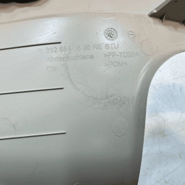 2014-2016 MERCEDES BENZ E350 W212 REAR PASSENGER INSIDE FLOOR RAIL COVER OEM