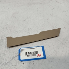 2014-16 MERCEDES E350 W212 REAR PASSENGER DOOR MOLDING TRIM COVER CAP BEIGE OEM