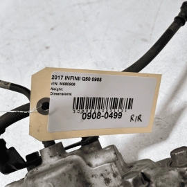 2014-2020 Infiniti Q50 AWD Rear Passenger Side Akebono Brake Caliper OEM Silver