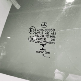 2011 - 2016 MERCEDES E350 W212 FRONT LEFT DRIVER SIDE DOOR WINDOW GLASS OEM
