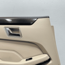 2014-2016 MERCEDES E350 W212 REAR LEFT DRIVER SIDE DOOR PANEL TRIM COVER OEM