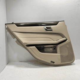 2014-2016 MERCEDES E350 W212 REAR LEFT DRIVER SIDE DOOR PANEL TRIM COVER OEM