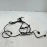 2019 INFINITI Q50 REAR BUMPER PARKING HARNESS  W/O SENSORS OEM