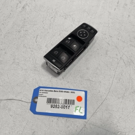 2012-2016 MERCEDES E350 FRONT LEFT DRIVER DOOR MASTER WINDOW CONTROL SWITCH OEM