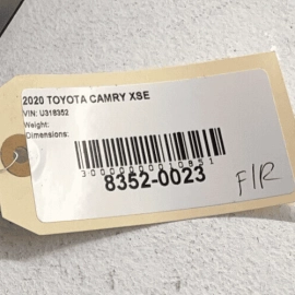 TOYOTA CAMRY 2018 - 2020 FRONT PASSENGER SIDE DOOR SWITCH PANEL TRIM MOLDIN