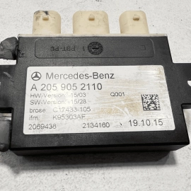 2016 MERCEDES-BENZ E350 REAR BUMPER SWITCH CONTROL MODULE OEM