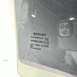 2018-2024 TOYOTA CAMRY REAR LEFT DRIVER SIDE DOOR WINDOW GLASS OEM