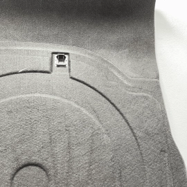 MERCEDES E350 W212 REAR TRUNK FLOOR CARPET MAT COVER SPARE TIRE 2010-2016 OEM