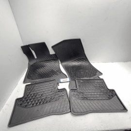 10-16 MERCEDES E350 W212 FRONT & REAR LEFT RIGHT SET ALL WEATHER RUBBER MAT OEM