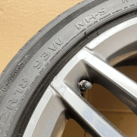 2016 MERCEDES-BENZ E350 4MATIC FRONT LEFT / RIGHT WHEEL RIM 8.5Jx18H2ET48 OEM
