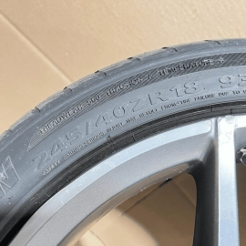 2016 MERCEDES-BENZ E350 4MATIC FRONT LEFT / RIGHT WHEEL RIM 8.5Jx18H2ET48 OEM