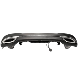 2010-2016 MERCEDES E350 W212 REAR BUMPER LOWER COVER PANEL W/ DEFLECTOR OEM