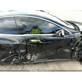 2012-2021 TESLA MODEL S DASH DASHBOARD LEFT DRIVER SIDE END CAP COVER TRIM 