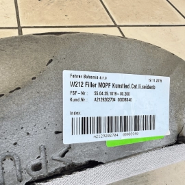 2016 MERCEDES-BENZ E350 REAR LEFT SIDE SEAT BOLSTER TRIM CUSHION OEM