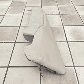 2016 MERCEDES-BENZ E350 REAR LEFT SIDE SEAT BOLSTER TRIM CUSHION OEM