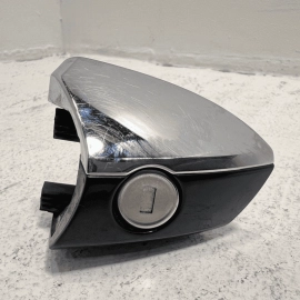 MERCEDES E350 2013-16 Front Driver Door Handle Lock Cylinder & Cap OEM BLACK 040