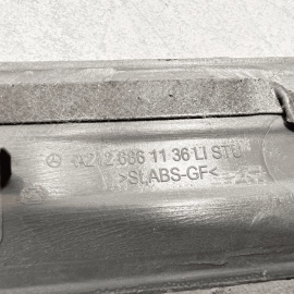 2010-2016 MERCEDES E350 REAR DRIVER DOOR TRIM SILL PLATE SCUFF OEM