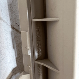 2014-2016 MERCEDES W212 E350 FRONT LEFT DRIVER SIDE SUNSHADE GUIDE RAIL TRIM OEM