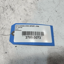 2019-2021 Honda Civic Sport Trunk Cargo Floor Compartment Cover Carpet Mat OEM