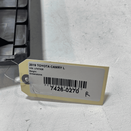 2018-2023 TOYOTA CAMRY REAR RIGHT PASSENGER SEAT LATCH LOCK TRIM COVER PANEL OEM