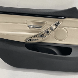 13-17 BMW 428XI F36 FRONT LEFT INTERIOR DOOR PANEL TRIM COVER OEM 51417372835