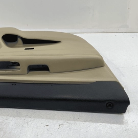 2014-16 JEEP GRAND CHEROKEE FRONT LEFT DRIVER INTERIOR DOOR PANEL TRIM OEM BEIGE