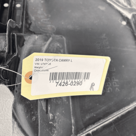 2018-23 TOYOTA CAMRY REAR RIGHT PASSENGER FLOOR SPLASH SHIELD GUARD MUD FLAP OEM