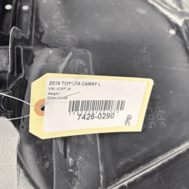 2018-23 TOYOTA CAMRY REAR RIGHT PASSENGER FLOOR SPLASH SHIELD GUARD MUD FLAP OEM 2018-23 TOYOTA CAMRY REAR RIGHT PASSENGER FLOOR SPLASH SHIELD GUARD MUD FLAP OEM