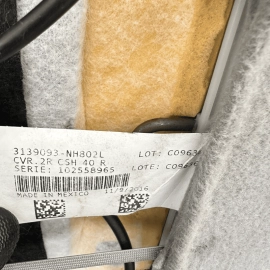 2016-2018 ACURA MDX TECH REAR 2ND ROW RIGHT PASSENGER SIDE SEAT GRAY LEATHER OEM