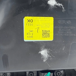 KIA K5 EX 2021 - 2023 FRONT LEFT DRIVER SIDE INTERIOR DOOR PANEL TRIM COVER KIA K5 EX 2021 - 2023 FRONT LEFT DRIVER SIDE INTERIOR DOOR PANEL TRIM COVER