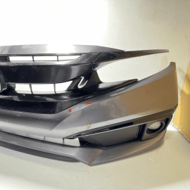 2019-2021 HONDA CIVIC SPORT FRONT BUMPER COVER W/ FOG LIGHTS NH797M OEM