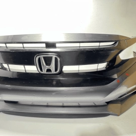 2019-2021 HONDA CIVIC SPORT FRONT BUMPER COVER W/ FOG LIGHTS NH797M OEM