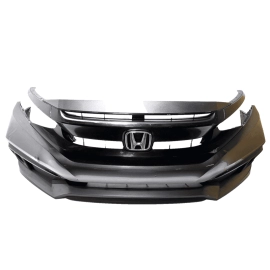 2019-2021 HONDA CIVIC SPORT FRONT BUMPER COVER W/ FOG LIGHTS NH797M OEM