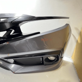 2019-2021 HONDA CIVIC SPORT FRONT BUMPER COVER W/ FOG LIGHTS NH797M OEM