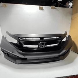 2019-2021 HONDA CIVIC SPORT FRONT BUMPER COVER W/ FOG LIGHTS NH797M OEM