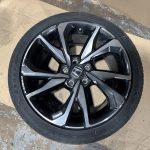 2018-2020 HONDA CIVIC SPORT R18 WHEEL RIM 18X8J 5 DOUBLE SPOKE OEM