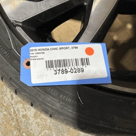 2018-2020 HONDA CIVIC SPORT R18 WHEEL RIM 18X8J 5 DOUBLE SPOKE OEM