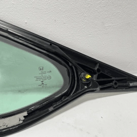 HONDA ACCORD 2018-2022 REAR RIGHT PASSENGER SIDE QUARTER WINDOW GLASS OEM