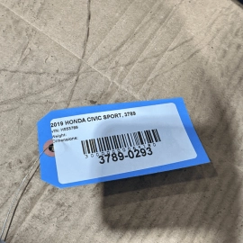 2018-2021 HONDA CIVIC SPORT TRUNK ALL WEATHER TRAY RUBBER CARGO MAT OEM