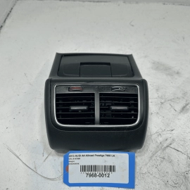 2013-2016 AUDI A4 ALLROAD REAR CENTER CONSOLE A/C AIR VENT COVER TRIM BEZEL OEM