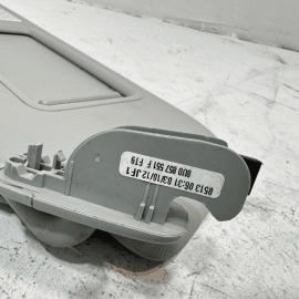 2013-2016 AUDI A4 FRONT DRIVER SIDE UPPER ROOF SUN VISOR SUNVISOR W/ MIRROR OEM