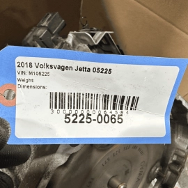 2019- 2024 VOLKSWAGEN JETTA FWD AUTOMATIC TRANSMISSION GEAR BOX OEM