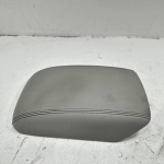 2013 AUDI A4 FRONT CENTER CONSOLE STORAGE COVER ARMREST ARM REST GRAY LEATHE OEM