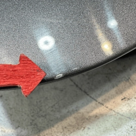 2016-2021 Honda Civic Fuel Filler Pocket Door Lid Flap Cover *NH797M* OEM