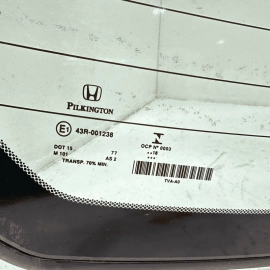 HONDA ACCORD REAR WINDSHIELD BACK WINDOW GLASS 2018 - 2020 PILKINGTON OEM