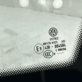 2019-2024  VOLKSWAGEN JETTA REAR RIGHT PASSENGER SIDE QUARTER WINDOW GLASS OEM