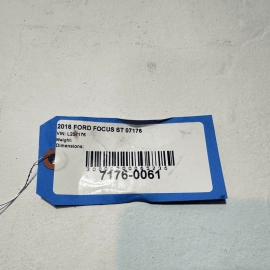 2012-2018 FORD FOCUS FRONT UPPER RADIATOR CORE SUPPORT TIE BAR OEM